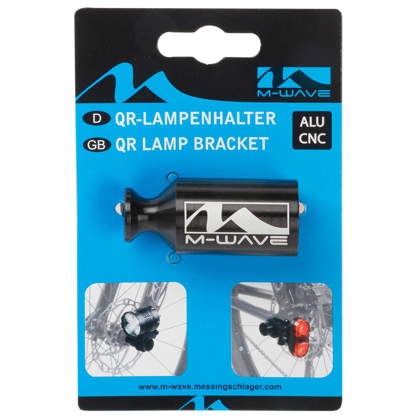 M-Wave Axle Mount Lampenhalter - Image 2