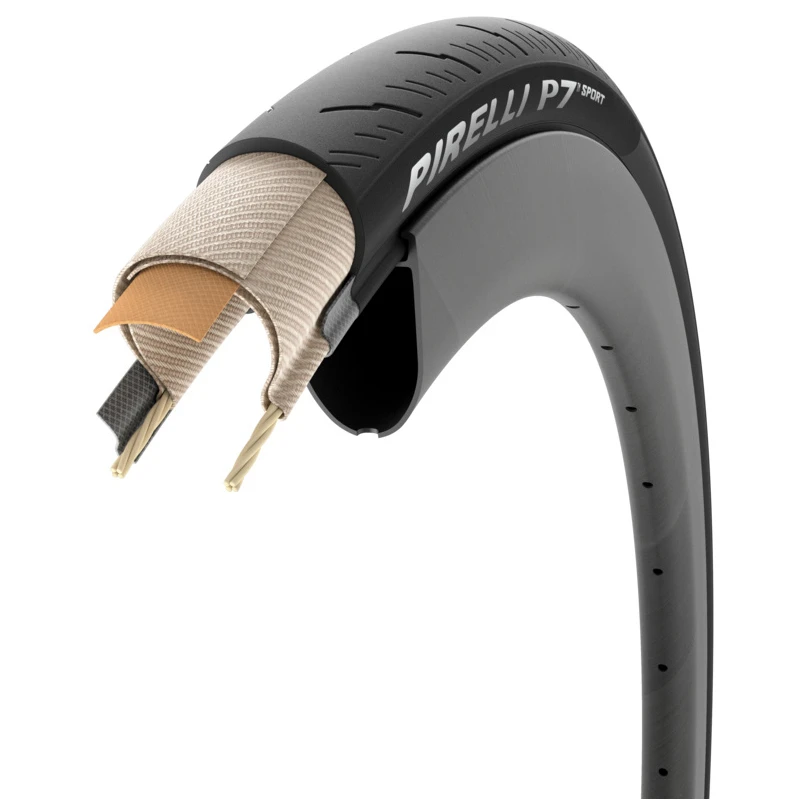 Pirelli P7 Sport 28'' (24-622) Pro Compound TechBELT Road - Cyclocross Tyre - Image 3
