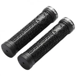 Reverse Stamp Single Lock-On - Bike Grips