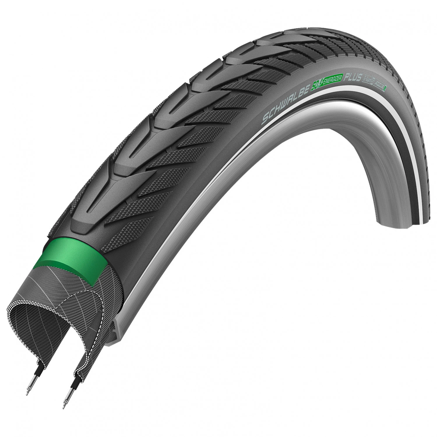 Schwalbe Energizer Plus 28'' (40-622) Greenguard TwinSkin - Cyclocross Tyre - Image 2